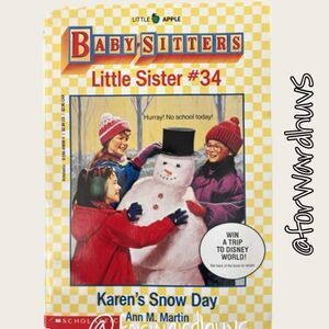 Bundle Sale 3 for $15 | Baby-Sitters Little Sister | Karen’s Snow Day #34